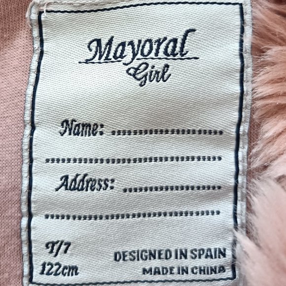 Mayoral line girls pink , flowers texture cute vest🌺 - Picture 2 of 5